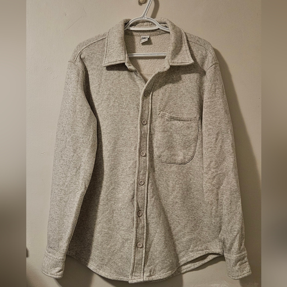 Gray Button Down Shirt